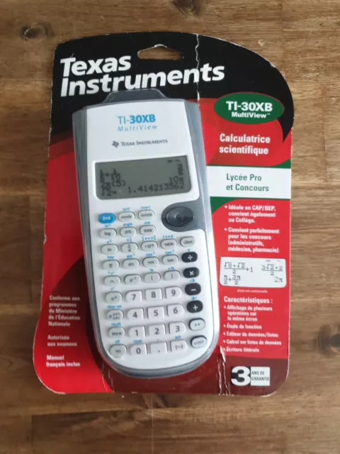 Calculatrice graphique programmable en titane Texas Togo