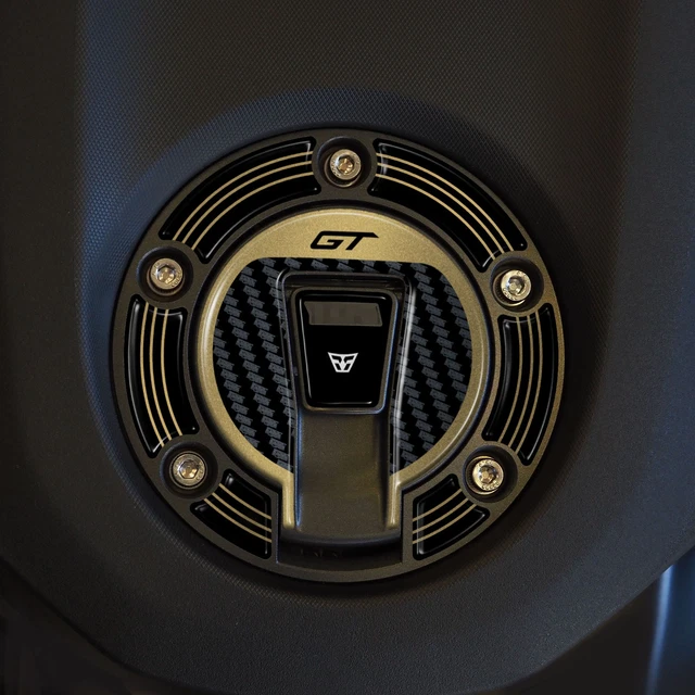 Protections Réservoir Moto Yamaha Tracer 9 GT 2025 – Autocollants Caoutchouc Latéraux – Anti-rayures Et Personnalisation