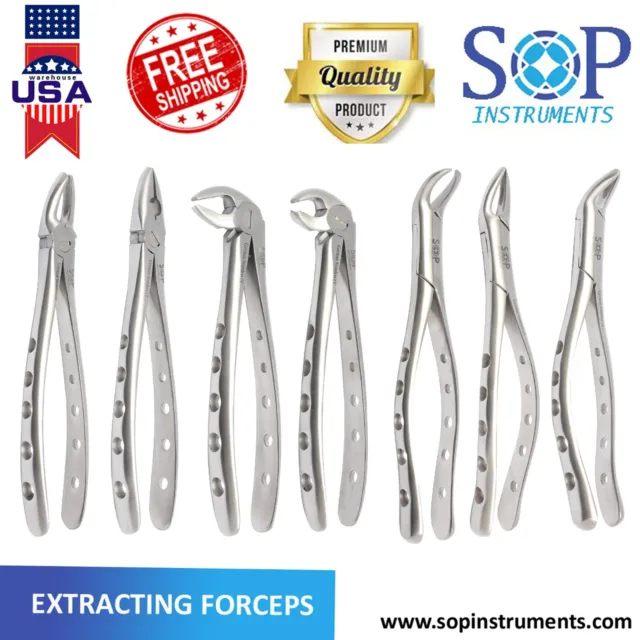 New German Premium Dental Extracting Forceps Tooth Extraction Dental Instruments