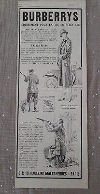 Publicité de presse ancienne Barclay Old paper advertisement de 1926 