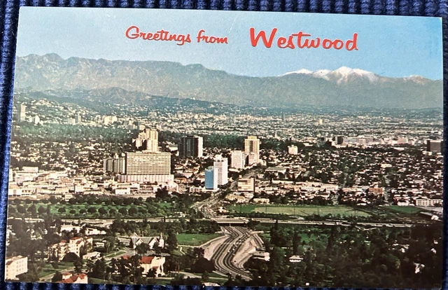 WESTWOOD, CA CALIFORNIA~Aerial View~Home of UCLA