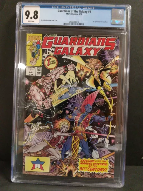 Guardians of the Galaxy #1 1990 CGC 9.8