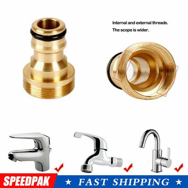 Kitchen Tap Connector Mixer Garden Hose Adaptor Pipe Universal Joiner P0P8