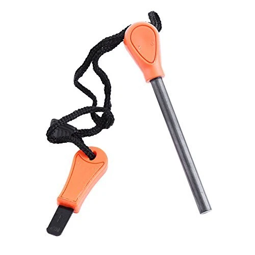 Survival Fire Starter, FLINTs Rod, Survival MAGNESIUMs Steel Strikers Fire