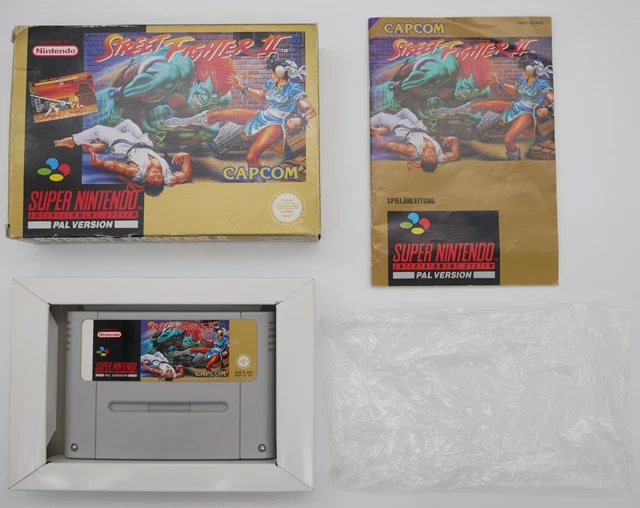 STREET FIGHTER II 2 | Super Nintendo SNES | komplett OVP boxed CIB EUR ...