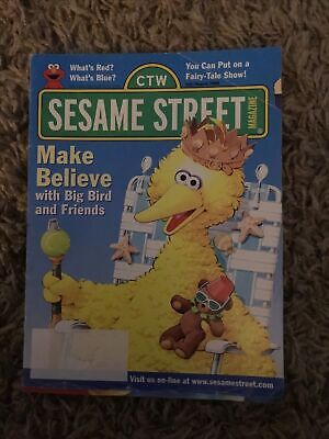 Sesame Street Magazine Issue July/August 1998. Good Shape!