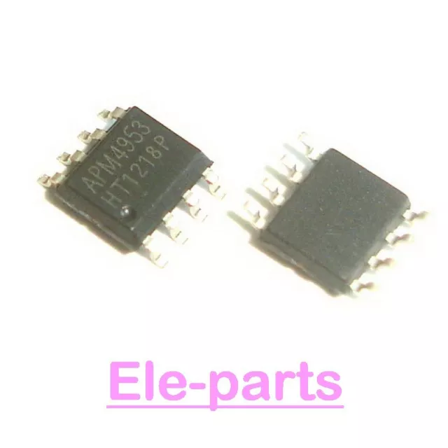 50 PCS APM4953 SOP-8 4953 SMD-8 P-Channel Enhancement Mode MOSFET IC Chip