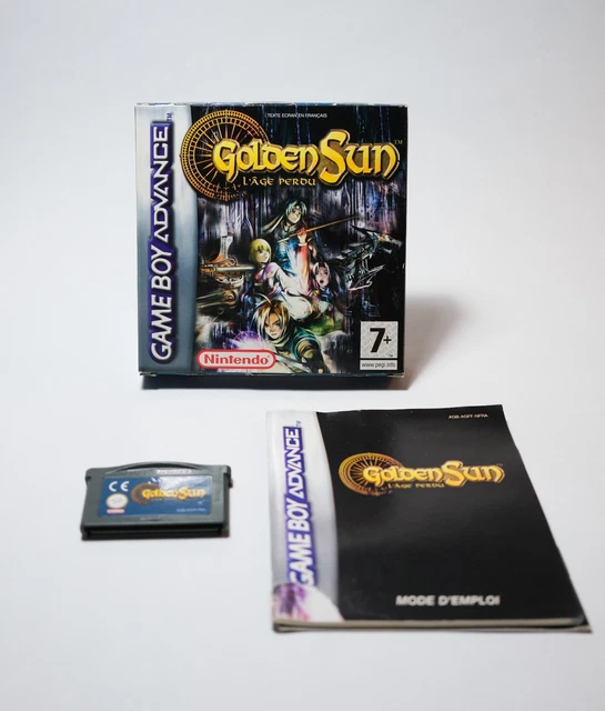 Golden Sun: L'Age Perdu (Game Boy Advance, 2003) bien lire le descriptif