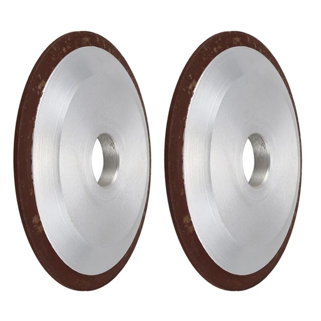2X  100mm Diamond Grinding Wheel Cup 180 Grit Cutter Grinder for Carbide MetX5P9
