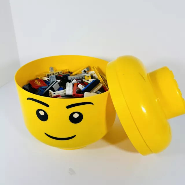 SCATOLA CONTENITORE TESTA minifigure LEGO minifigure mini ragazzo pieno di  Lego misti EUR 29,28 - PicClick IT