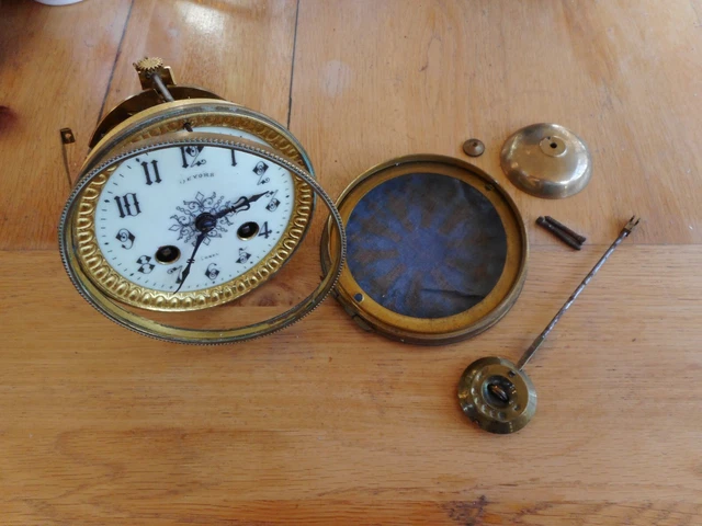 Mécanisme à Quartz Pour Horloge Murale - Couple élevé, Long Axe - Fonctionne Sur Pile - Avec 2 Sets D'aiguilles