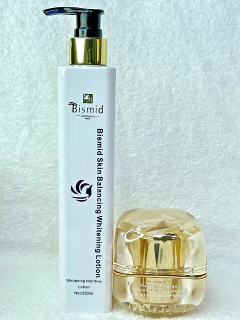 Crème Visage BISMID Ultra Blanchissante - Anti-imperfections - Neuf Sous Emballage