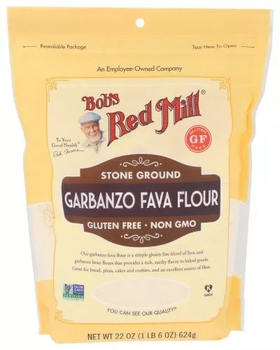 Bobs Red Mill Garbanzo Fava Flour 22 oz Bag