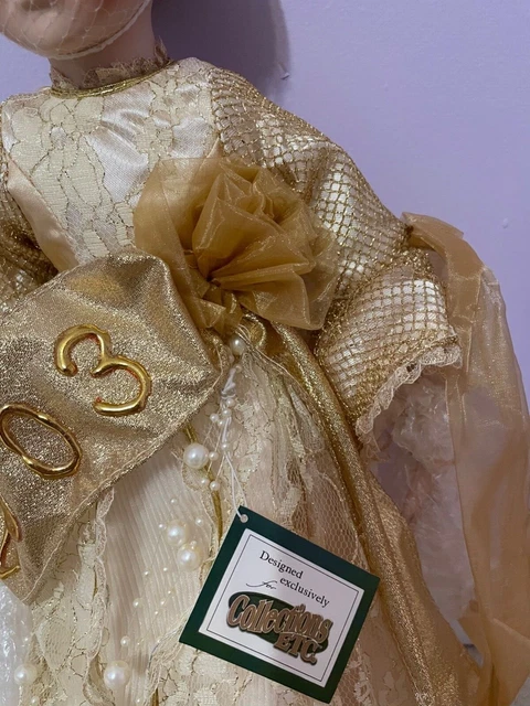 Heritage Signature Collection 2003 Porcelain Angel Doll Item #80011. New w/COA 9