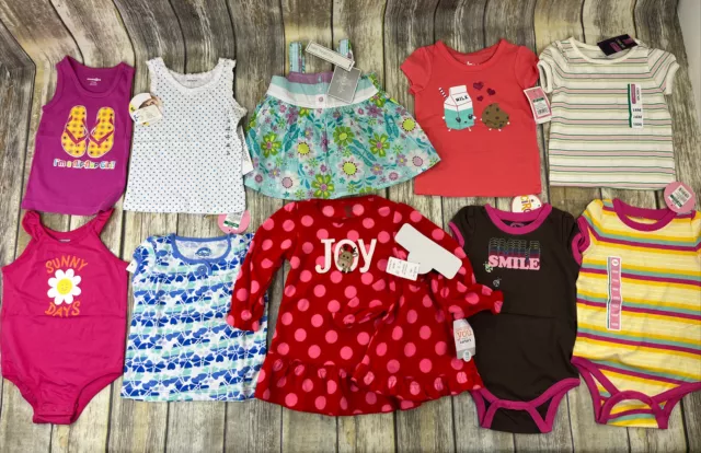Carters Circo Koala Baby Baby Girl 18 Months Mixed Lot Clothes New With Tag
