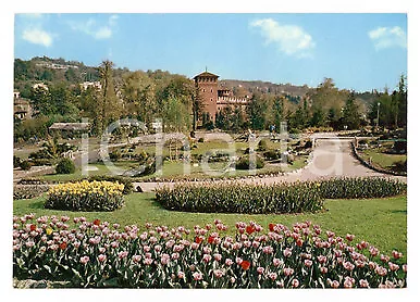 1961 TORINO Parco VALENTINO Esposizione FIORI DEL MONDO *Cartolina postale FG NV