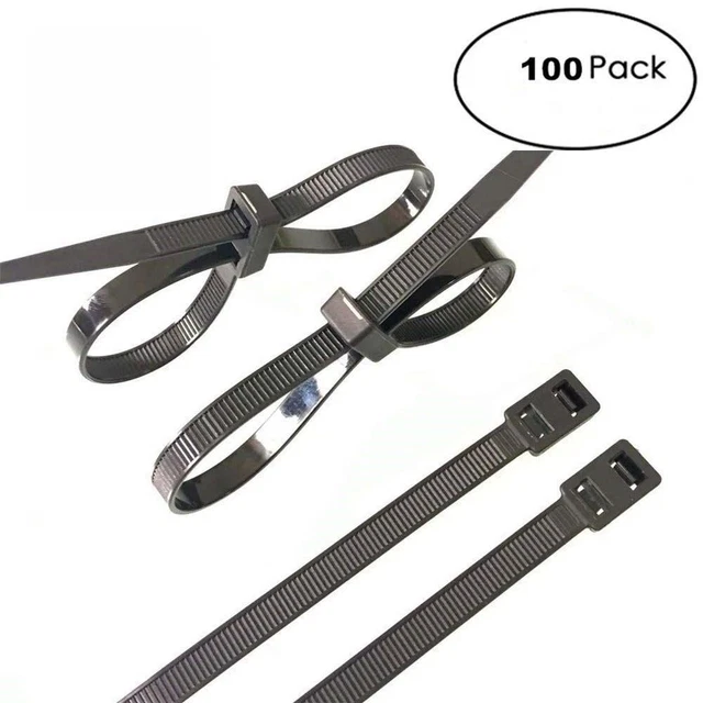 Manette Fasce Elettriche Filo Fascia Cravatta Fasce Cavo Anello Di Chiusura Doppio Flex