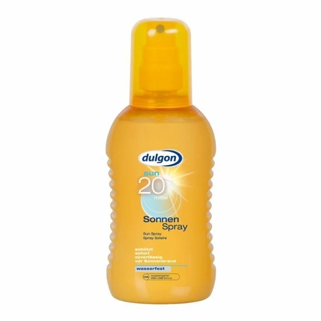 dulgon spray solare SPF 20 - impermeabile 200 ml