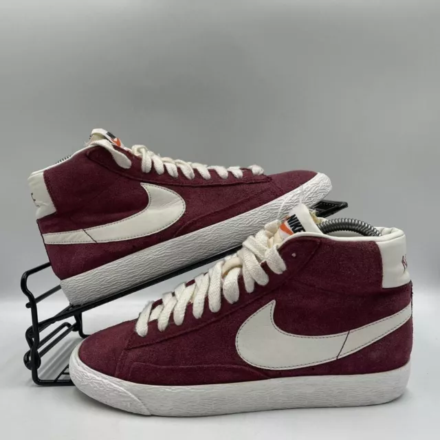 Blazer online nike burgundy