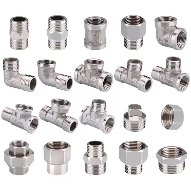 steel Threaded Female-Male Pipe Fittings Adapter Hardware Plumbing fitting