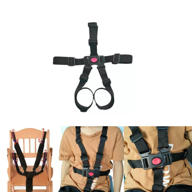 5 Point Baby Kid Safety Belt Strap Harness for Stroller Chair Pram Infant Seat`