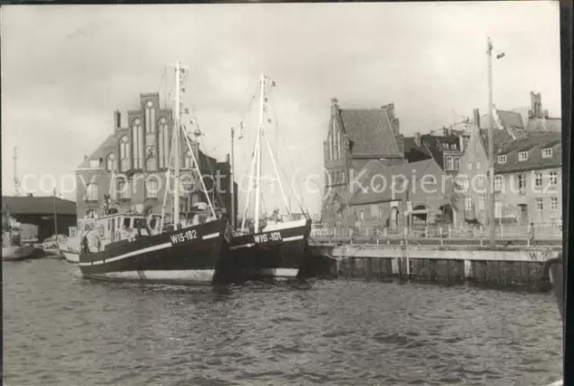 41414845 Wismar Mecklenburg Vorpommern Hafen Wasstor Schiffe Wismar