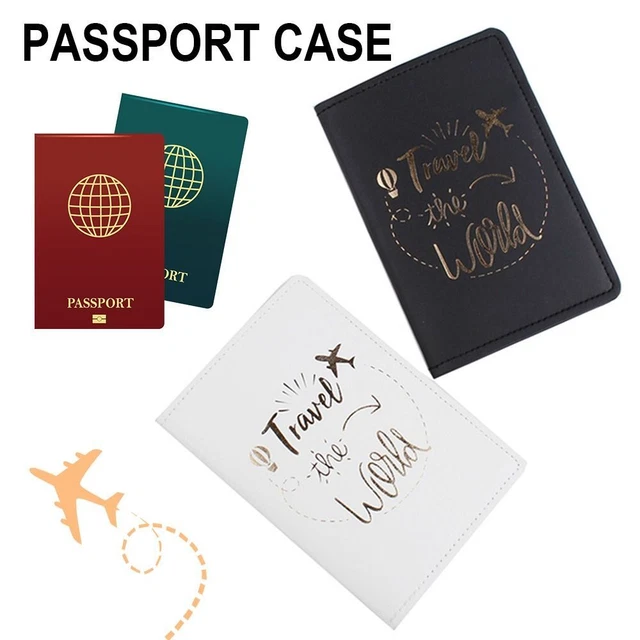 For Travel PU Leather ID Holder Passport Case ID Package Card Package