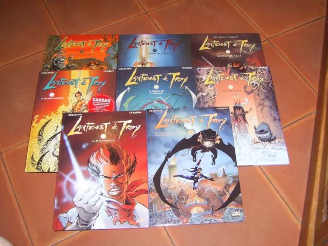 LANFEUST DE TROY serie completes   8 tomes   du tome 1  au tome  8