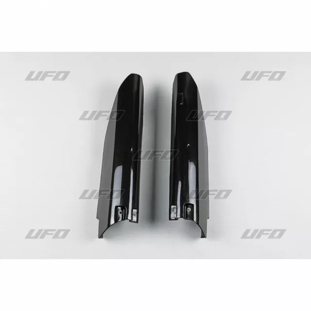 UFO Fork Slider Protectors Suzuki RM 125 250 2007 - 2018 Black