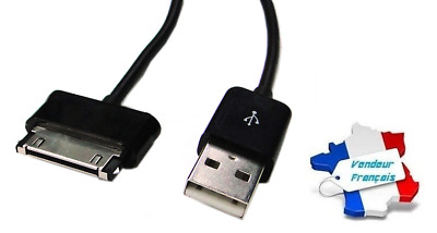 Câble USB Data Transfert Fonction de Charge ~ Samsung GT P5100 Galaxy Tab 2 10.1