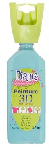 Pintura Diam's 3D 37ML Brillante Turquesa