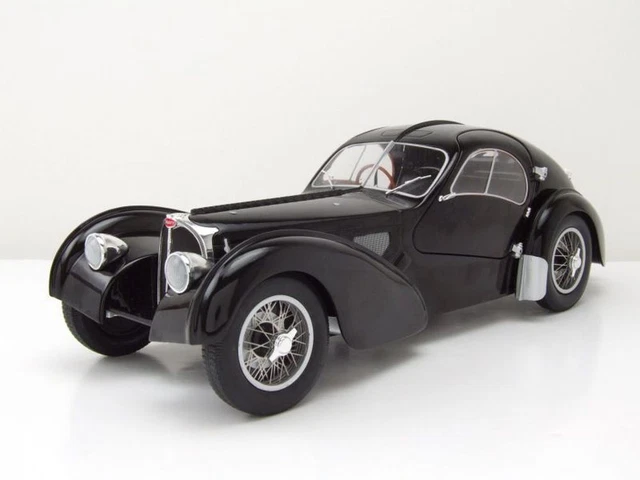 Bugatti Atlantique Type 57 Sc Noir Maquette de Voiture 1:18 Solido