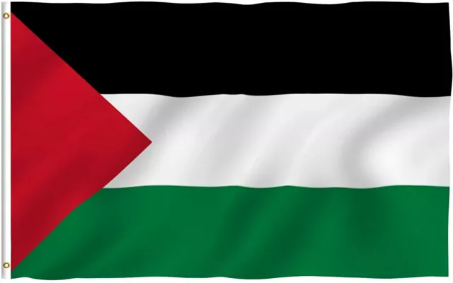 5ft x 3ft PALESTINE Flag Large Palestinian FUNDS GOING TO SCOTAID CHARITY UK NEW