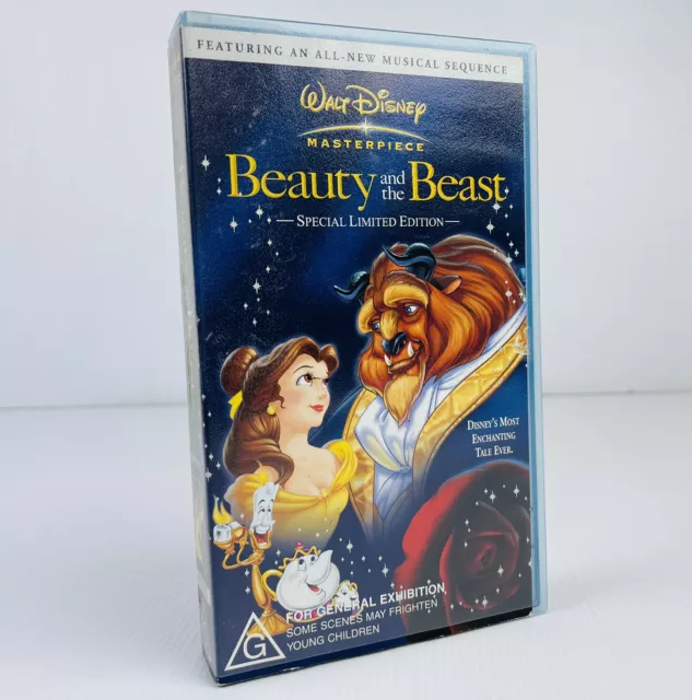 VHS VIDEO DISNEY Beauty and the Beast 3 tapes Special Edition EUR 7,96