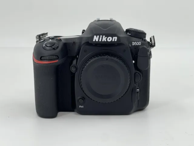 Nikon D500 20.9MP Digital SLR Camera - Black (Body Only) - Excellent Condition