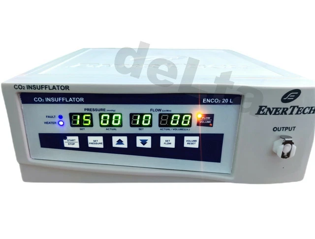 New CO2 Insufflator  ENCO 2 20L with Air Microcontroller based , Feather Touch i