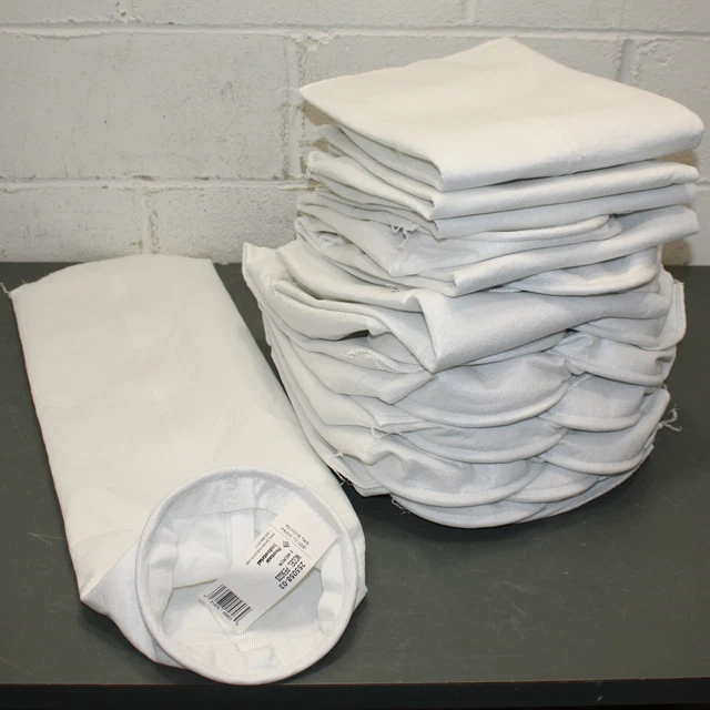 (20) Pentair Pentek Felt Filter Bags PE5G2S, 7" x 32", Size 2, 5 Micron, 120 gpm
