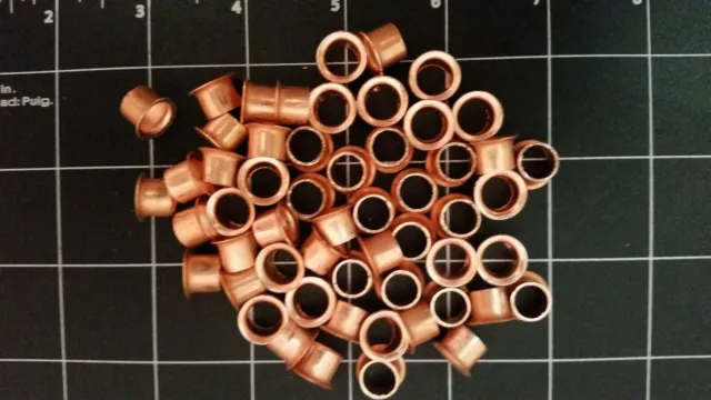 Copper Eyelets/Rivets For Kydex,Holster Pure   3/8 Inch  24 Pieces Made In Usa