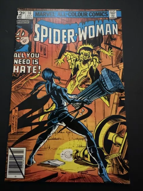 Marvel Comics Spider-Woman #16 (July 1979) Marvel Comics