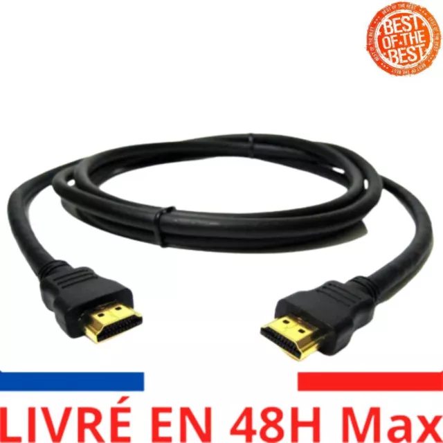 HDMI CâbleV2.0 0.50M 1M 2M 5M 10M 20M HIGH SPEED 4K 2160P 3D ULTRA HD PS4 XBOX S