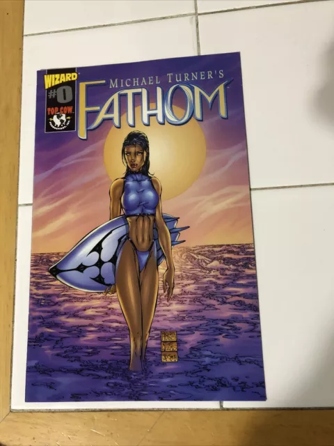 Fathom #0 Comic Image Top Cow 1998 1st Series Wizard Exclusive Michael Turner