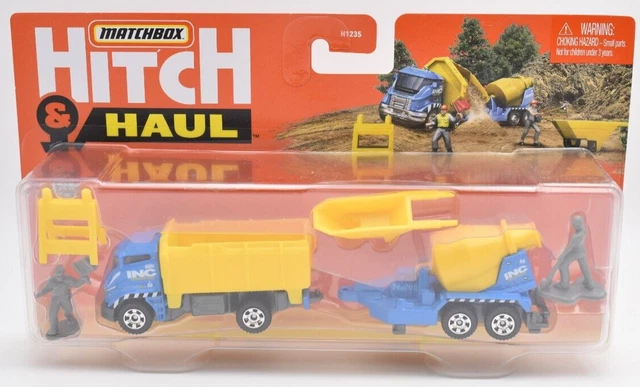 Matchbox Hitch & Haul Construction Zone Road Stripe King E Plowverizer (mattel) 1 64 I.605544981