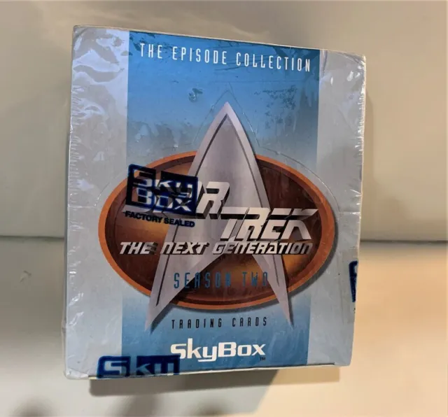 Star Trek The Next Generation Season 2 Factory Sealed Box (36 Packs)