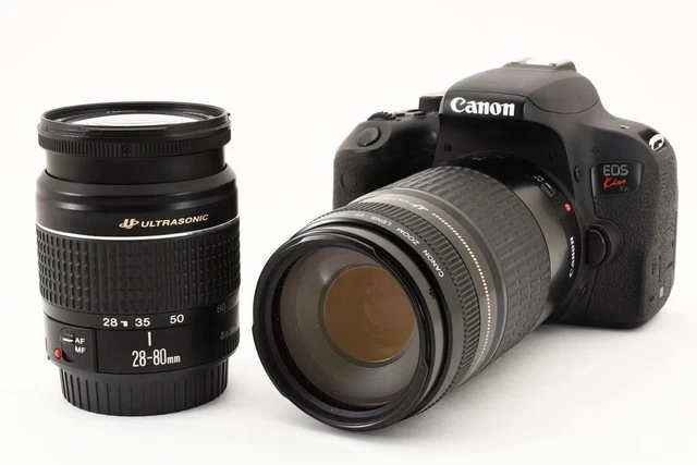 canon kiss x9i標準レンズセット/ Canon EF 28-80mm 保証付き/一眼レフカメラ/Canon EOS KISS X9i標準レンズセット