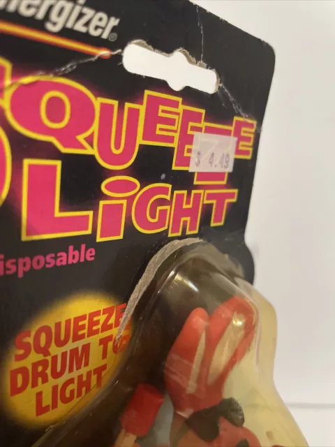 Vintage 1995 ENERGIZER BUNNY Squeeze Light - New in Packaging 3