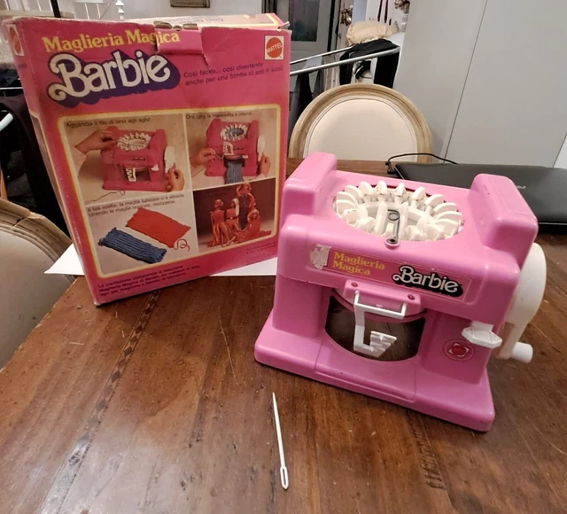 Macchina Maglieria Maglieria Magica Di Barbie Istruzioni Bambola