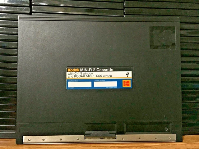 Kodak 24cm x 30cm Min-R 2 Cassette with C-1N Window, Kodak Min-R Screen