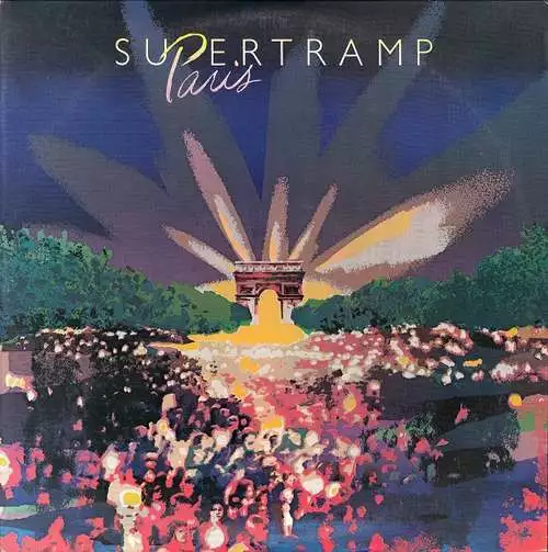 Supertramp Paris 2xLP Album Pit Vinyl Schallplatte 047