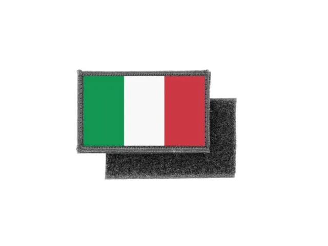 toppe toppa patch bandiera stampado applique banderina italia italiano italiana