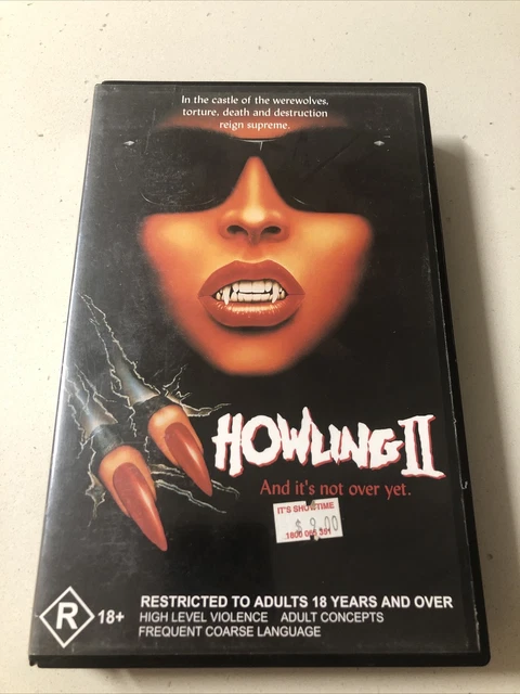 HOWLING 2 - Its Not Over Yet - Rare Australian 1st Vhs Issue - HORROR!